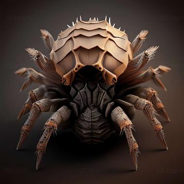 3D модель Brachypelma boehmei (STL)